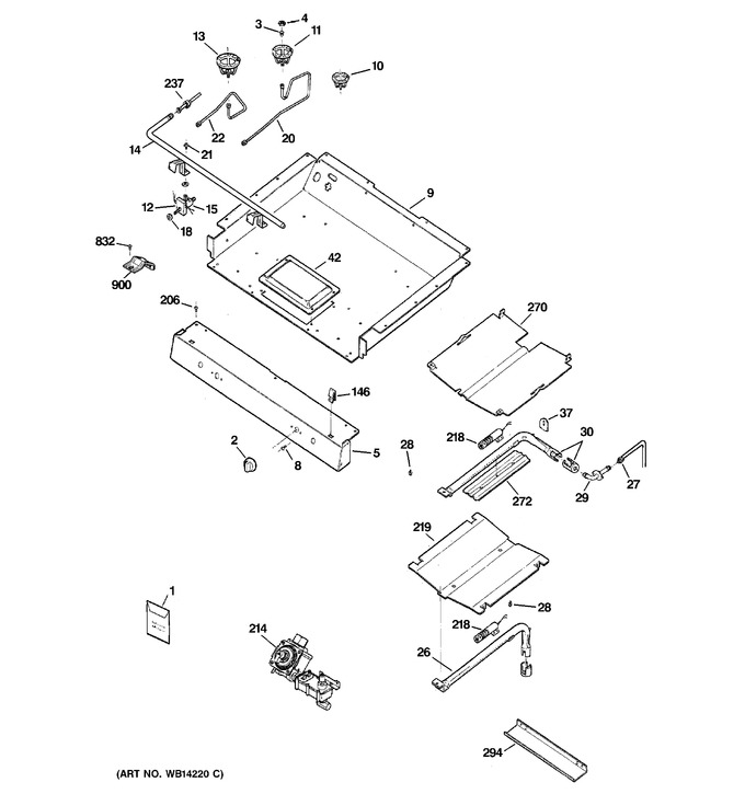 Diagram for JGBP29DEM1WW