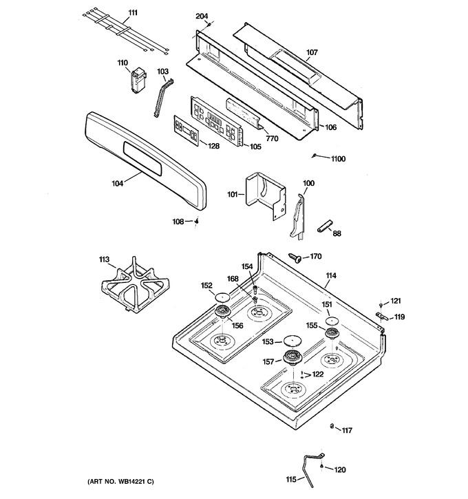 Diagram for JGBP29DEM1BB