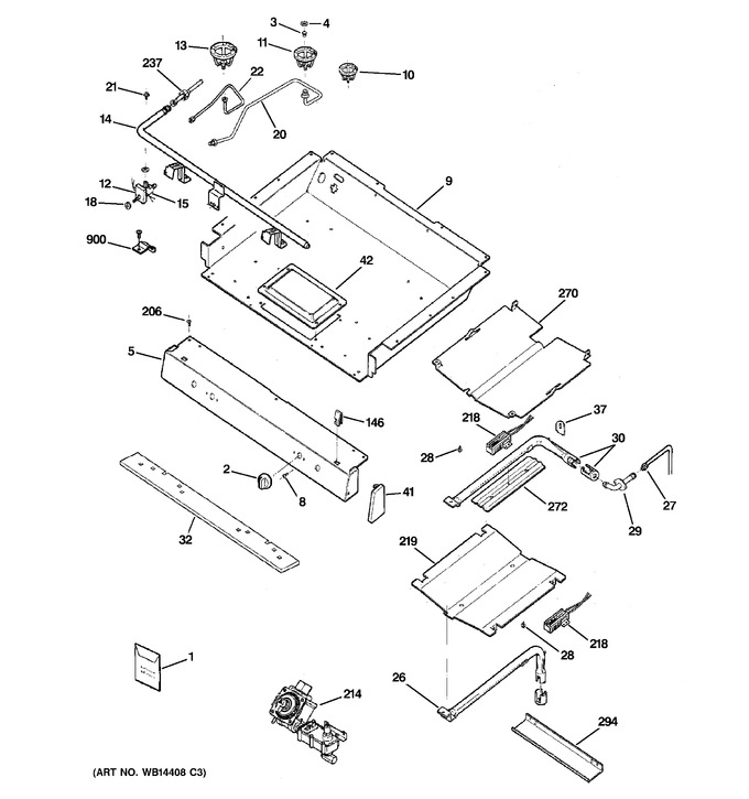 Diagram for JGBP33SEL4SS