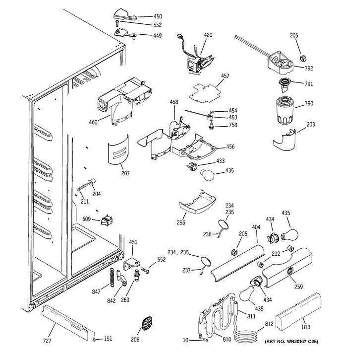 Diagram for ESS25KSTFSS