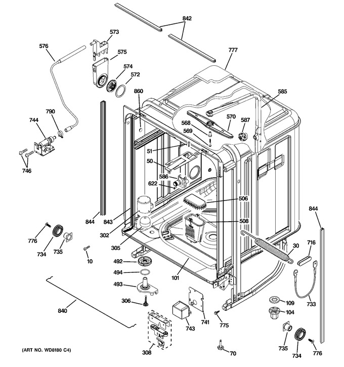 Diagram for CDW9380N00SS