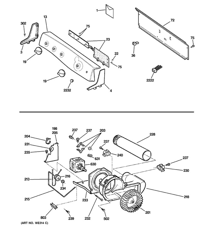 Diagram for DPSE810EG2WT