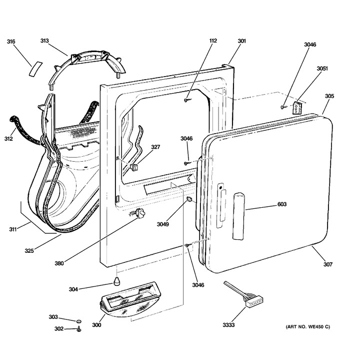 Diagram for DNCD450GG3WC