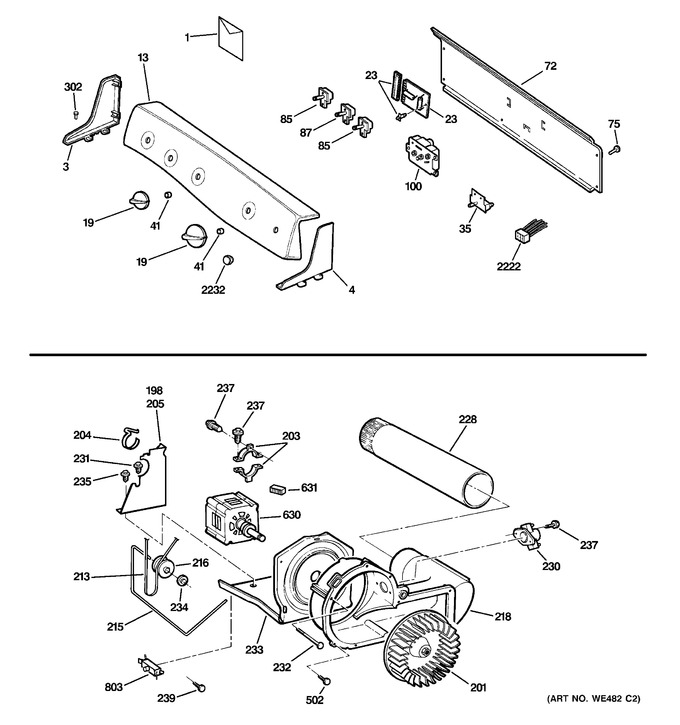 Diagram for DPSR610EG3WT