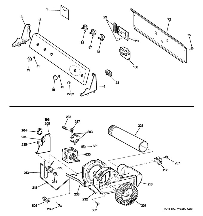 Diagram for DRSR495GG4WW