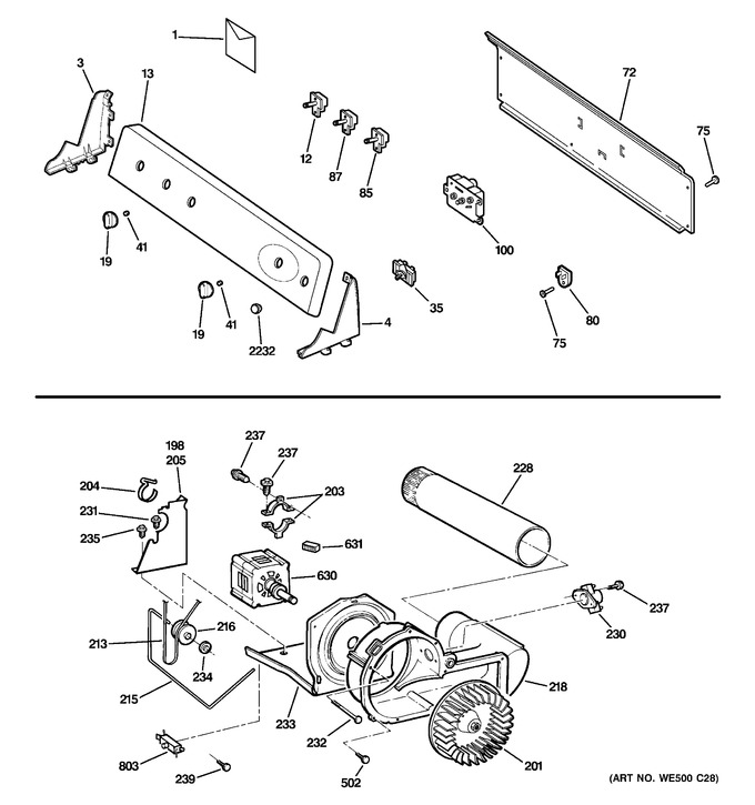 Diagram for DRSR483EG5CC