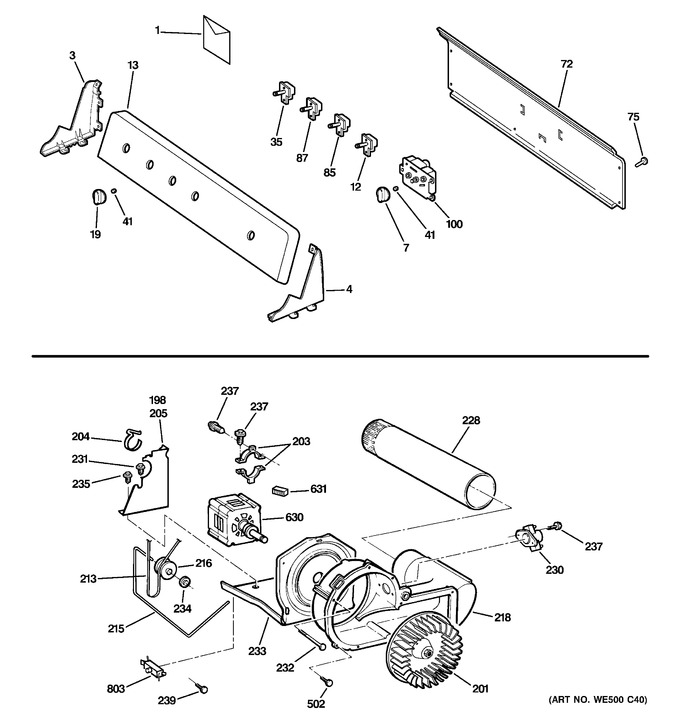 Diagram for DWXR483GG5WW