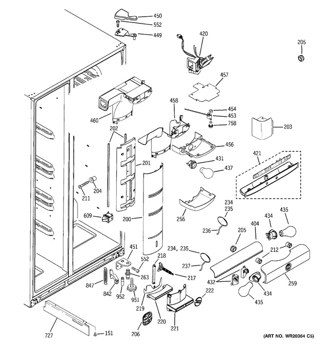 Diagram for GSK25LHWGCCC