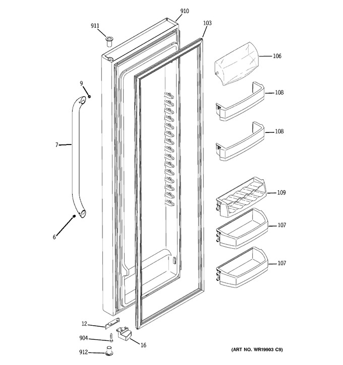 Diagram for GSS25QSWHSS