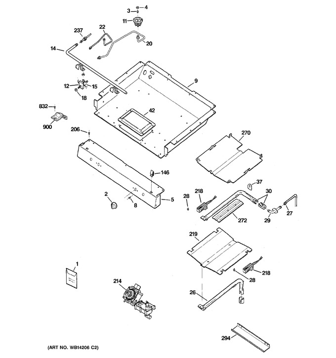 Diagram for JGBP25DEM3WW
