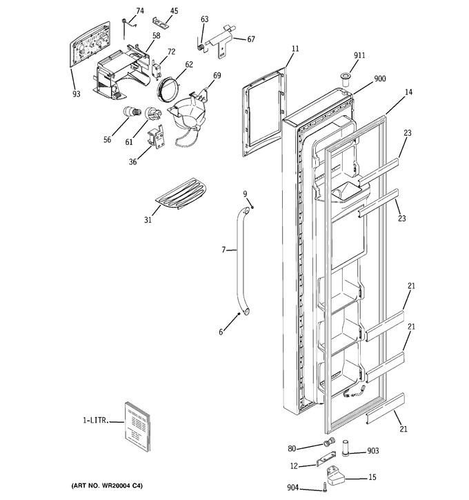 Diagram for GSS25WSWHSS