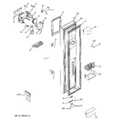 Diagram for 1 - Freezer Door
