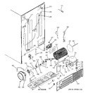 Diagram for 2 - Sealed System & Mother Board