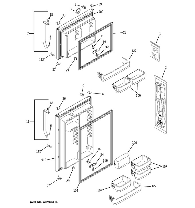 Diagram for GTS18SBSXRSS