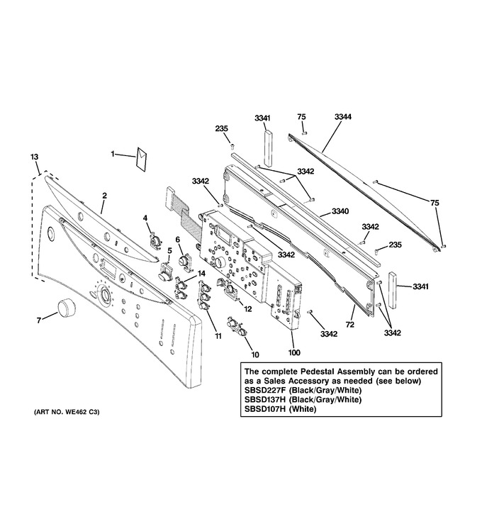 Diagram for DHDVH66GH3WW