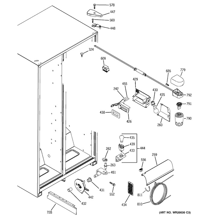 Diagram for GSH25JFTAWW