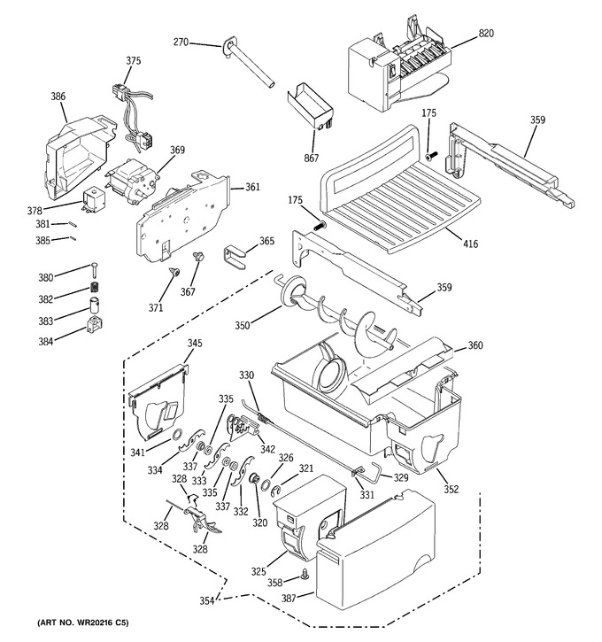 Diagram for PSE27NHWGCWW