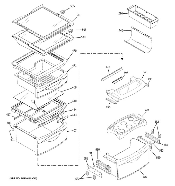 Diagram for PSE27NHWGCWW