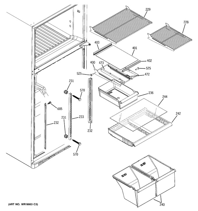 Diagram for GTS18DBPXLCC