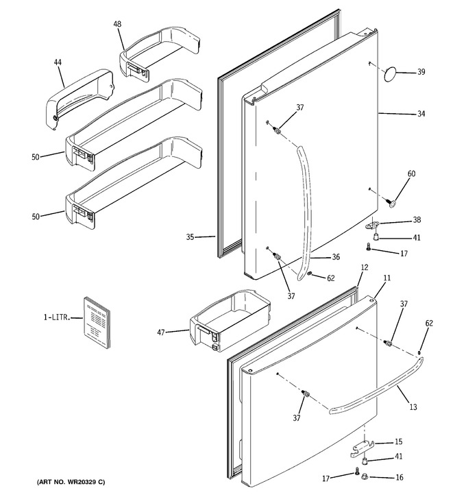 Diagram for GBSC0HBXARWW