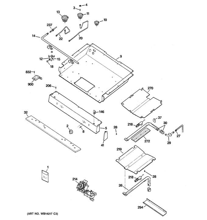 Diagram for JGB280MEN2BS