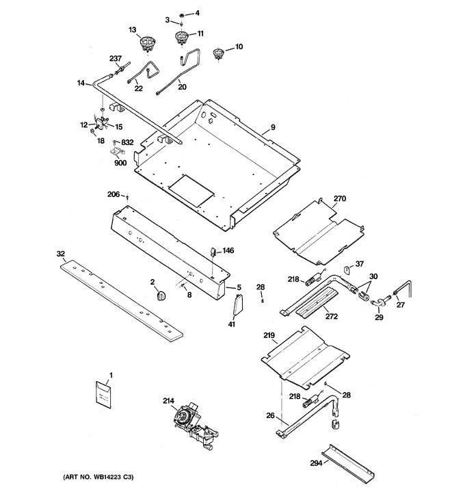 Diagram for JGB290MEN2BS
