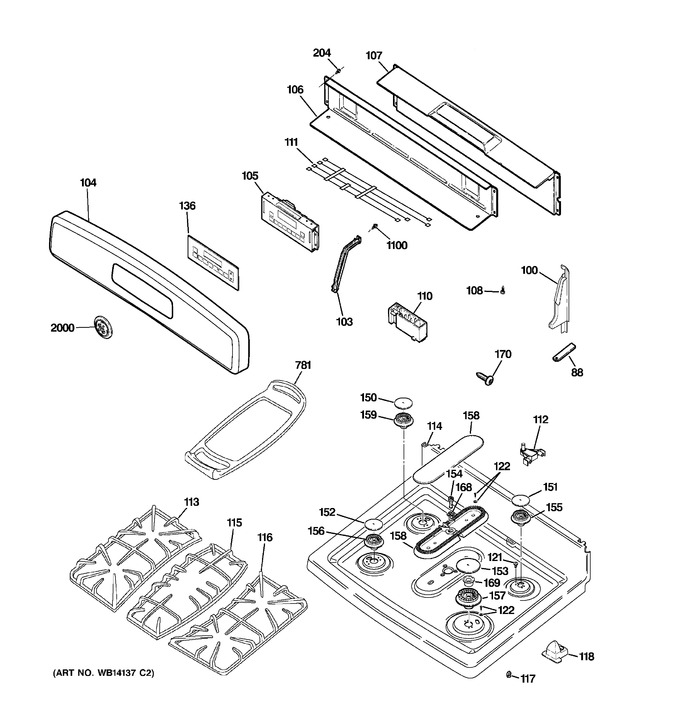 Diagram for JGBP88DEM2BB