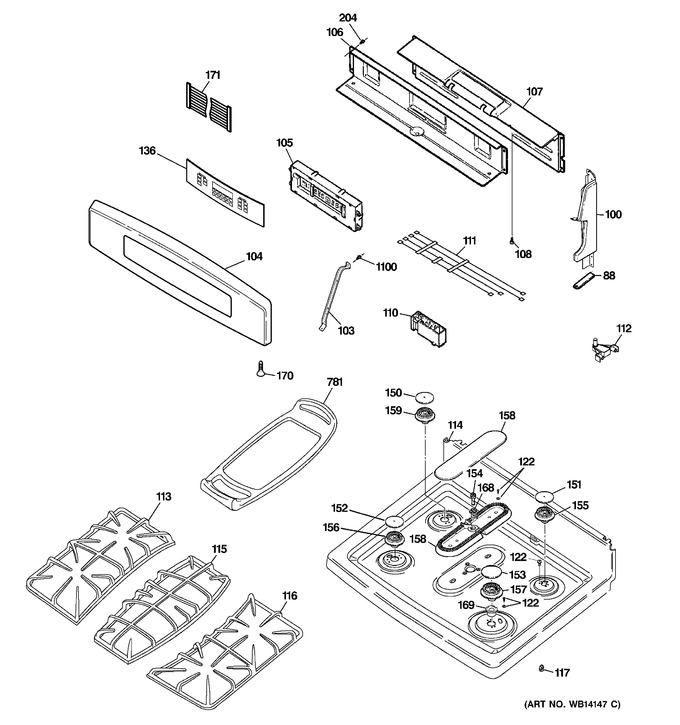 Diagram for PGB918DEM2BB