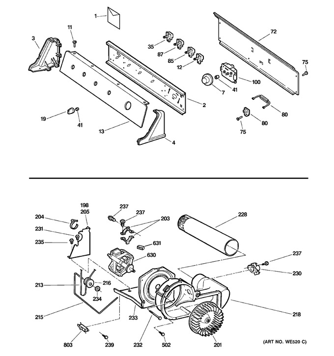 Diagram for DISR473DG8WW