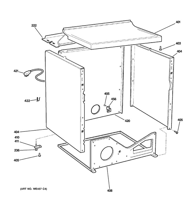 Diagram for DLSR483GG6WW