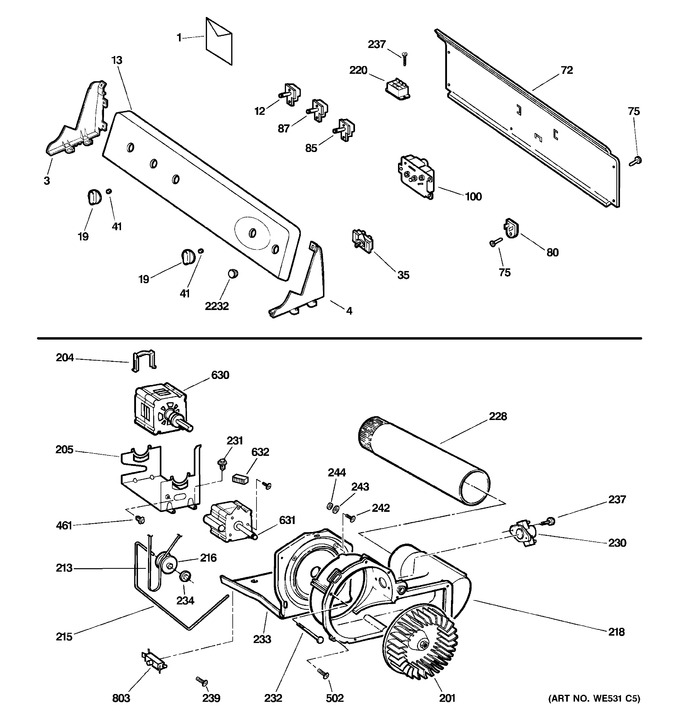 Diagram for DSLVR48EH3WW
