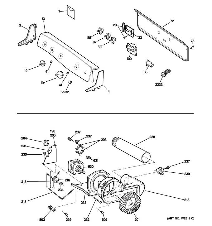 Diagram for DPSR610EG5WT