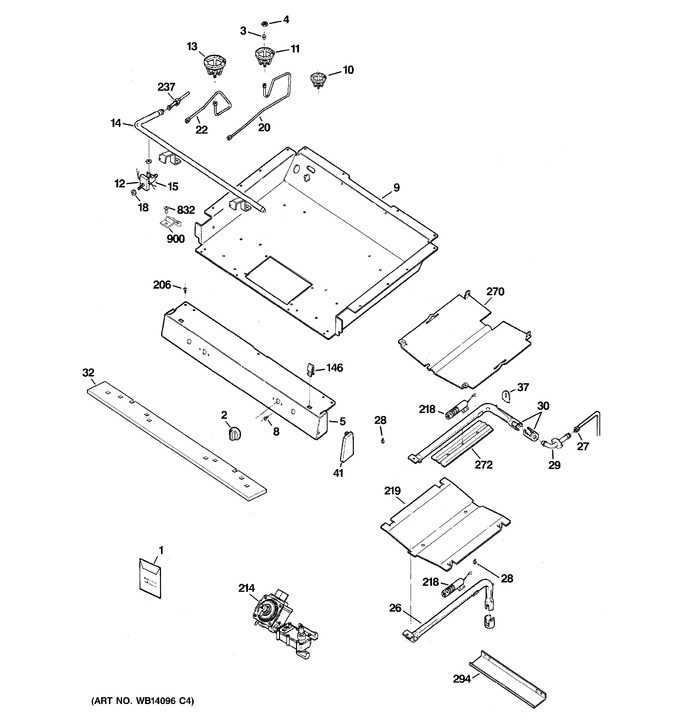 Diagram for JGB280SEN2SS