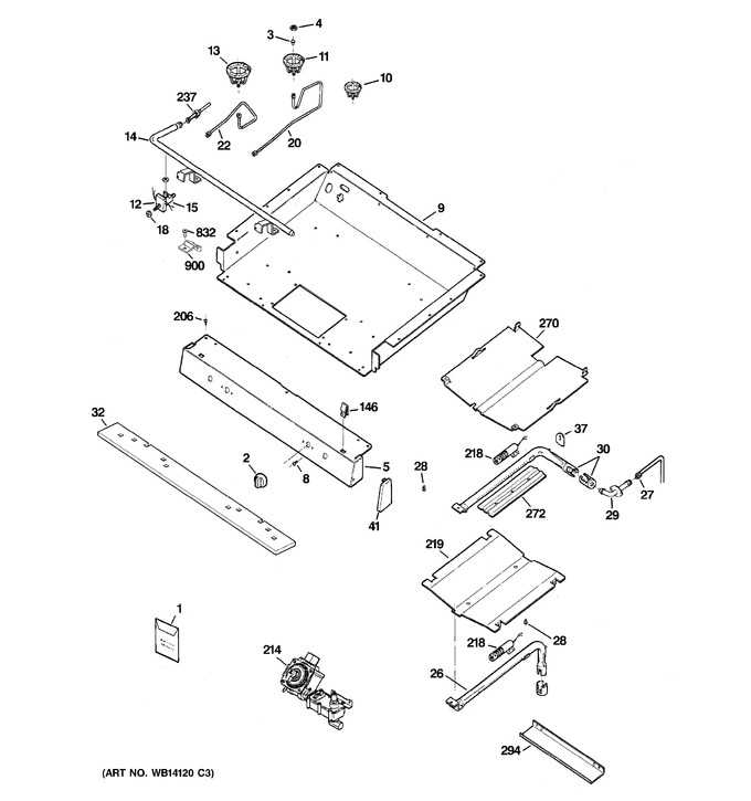 Diagram for JGBP32SEN2SS