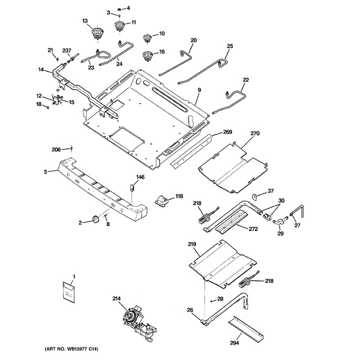 Diagram for PGB908DEM2WW