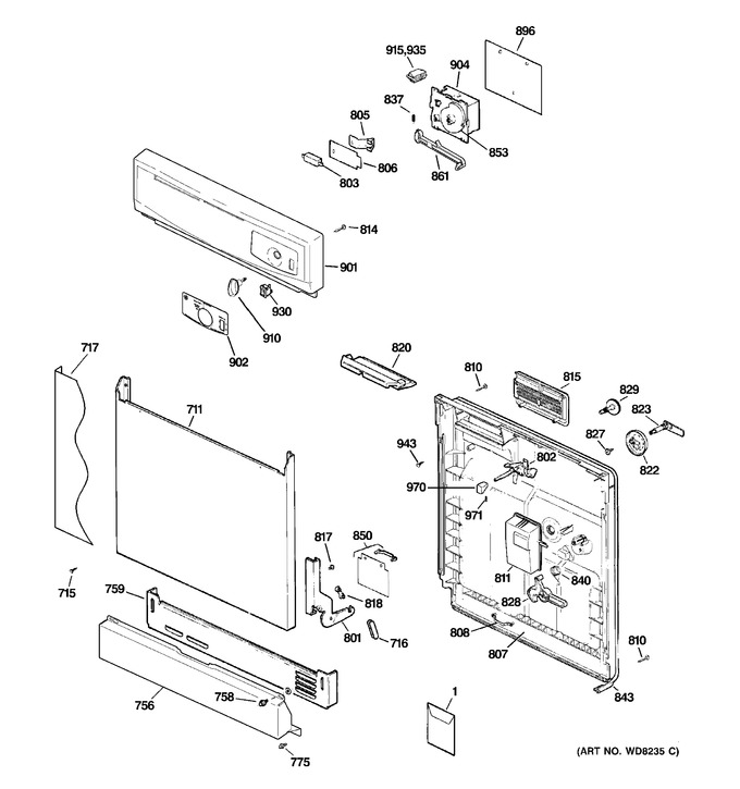 Diagram for GSD1100N00WW