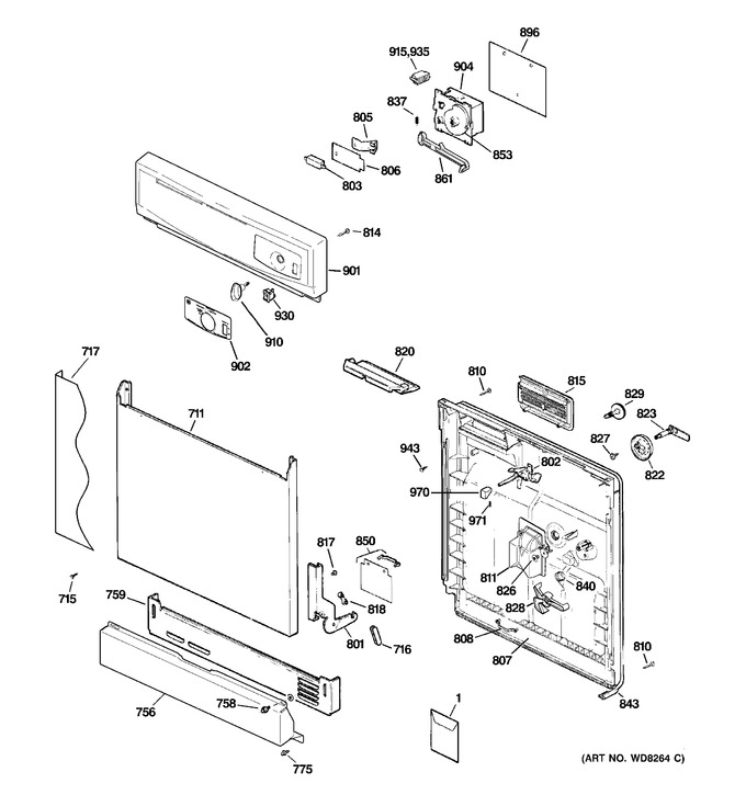 Diagram for GSD1300N10WW