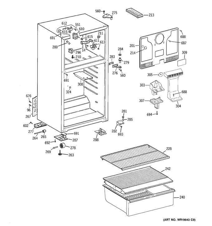 Diagram for A3316ABSDRWW