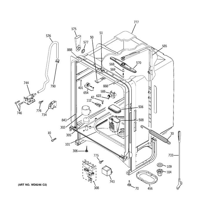 Diagram for GLC4100N00WW