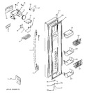 Diagram for 1 - Freezer Door
