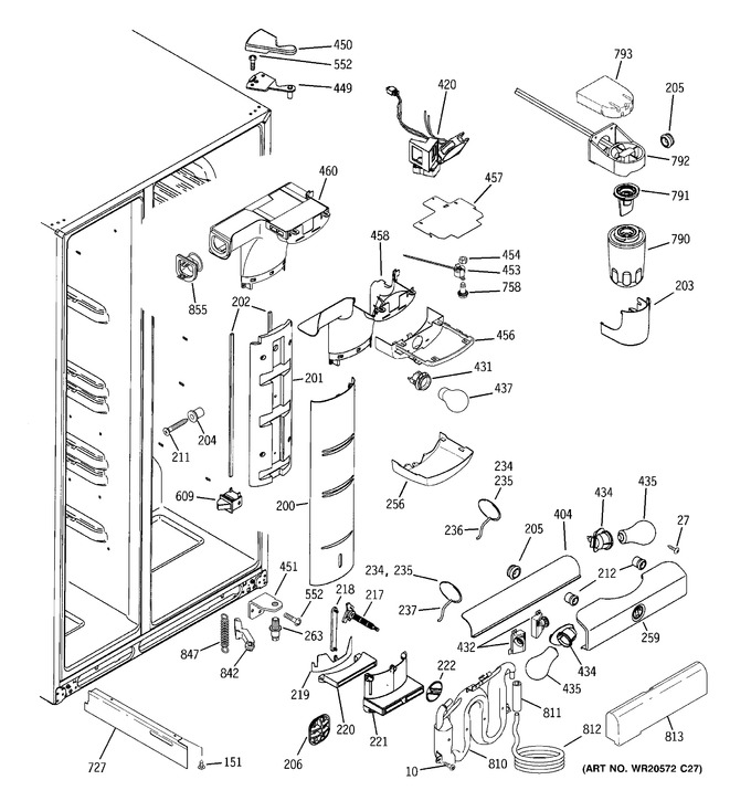 Diagram for PSE27VGXAFBB