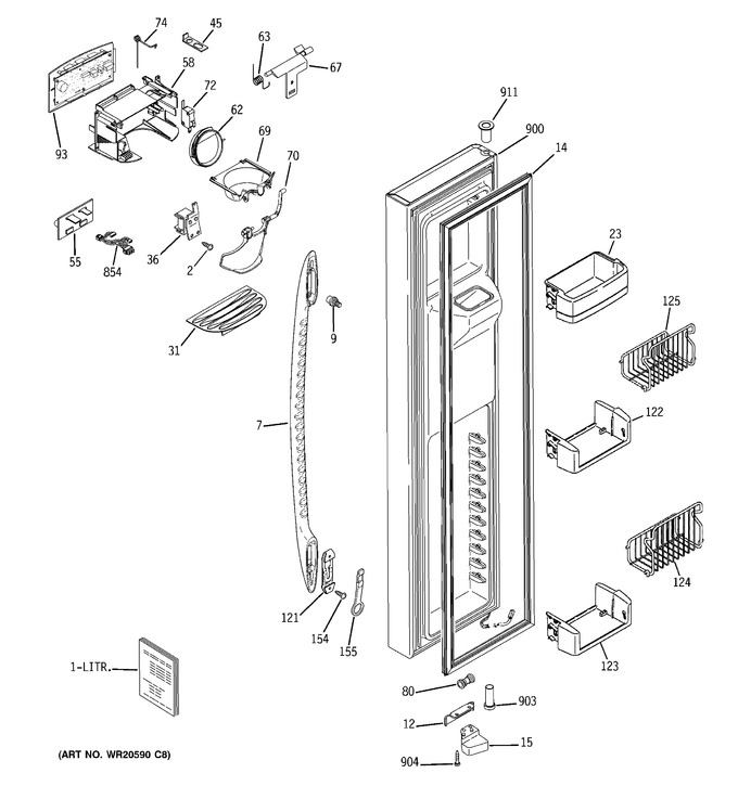 Diagram for PSE27VHXATWW