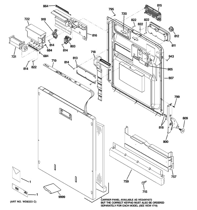Diagram for ZBD6900P00II