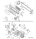 Diagram for 1 - Backsplash, Blower & Motor Assembly