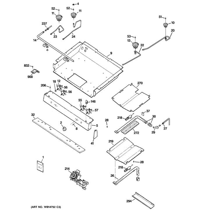 Diagram for JGB290MEN3BS