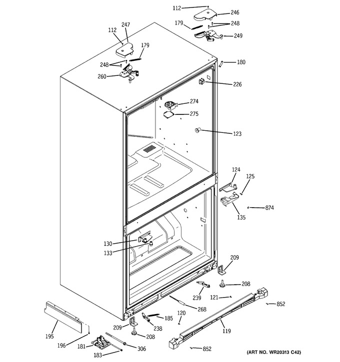 Diagram for PFCF1NFWAWW
