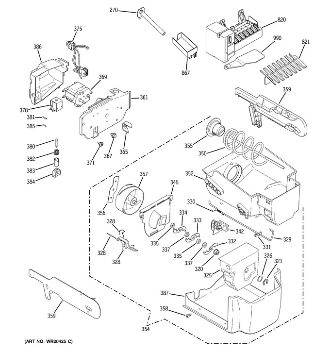 Diagram for GHE25RGXAFSS