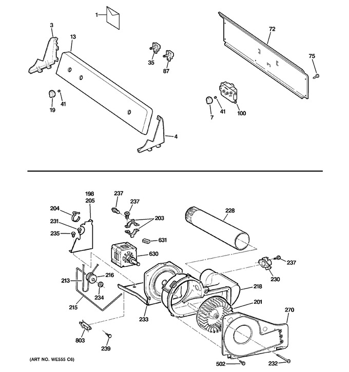 Diagram for DBXR463PG7WW