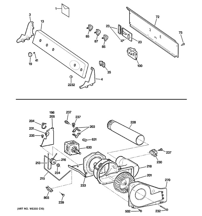 Diagram for DRSR495GG9WW