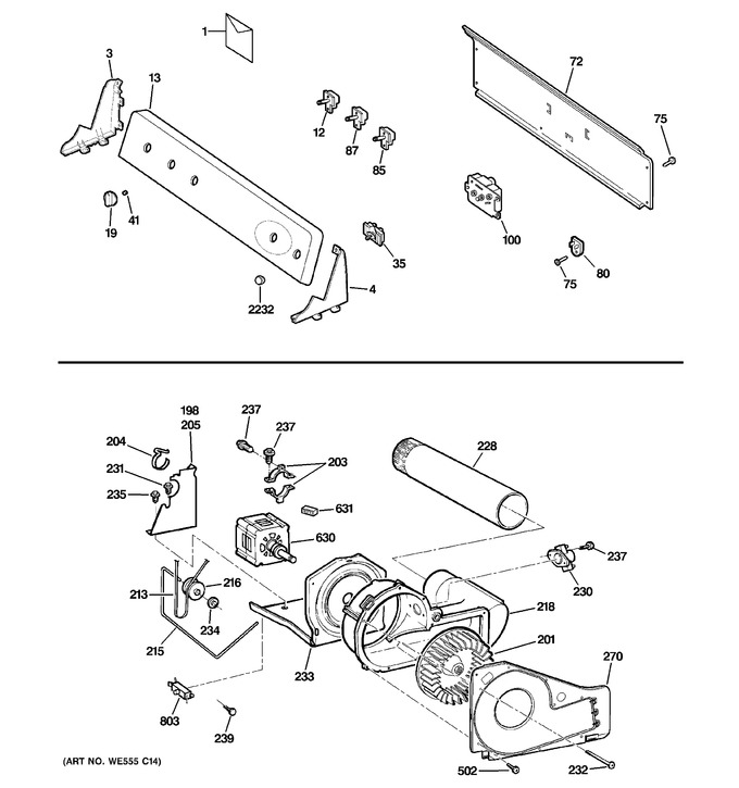 Diagram for EED4600G7WW